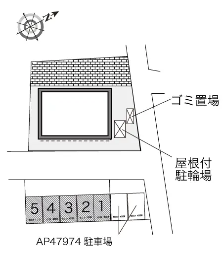 ★手数料０円★飯能市本町　月極駐車場（LP）